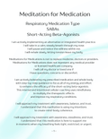 Meditation Script for Short-Acting Beta-Agonists